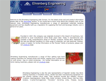 Tablet Screenshot of ehrenberg.co.za